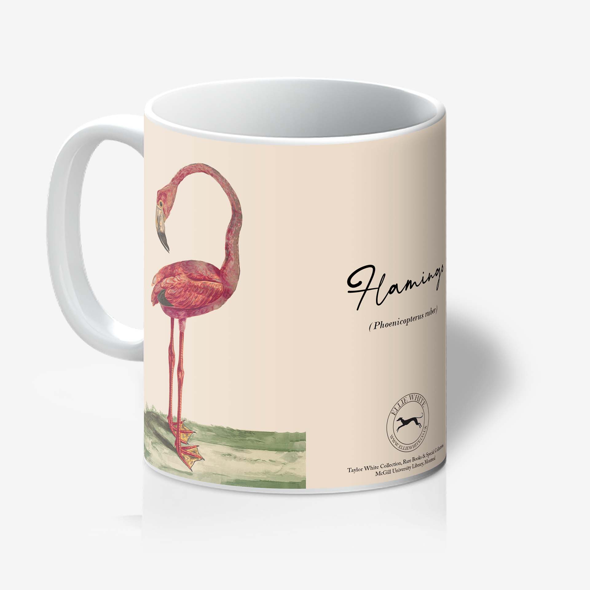 Ceramic Flamingo Mug