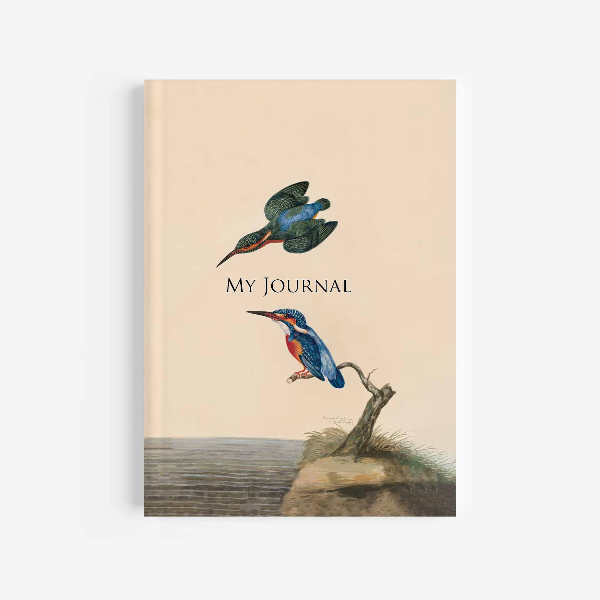 Kingfishers Journal / Notebook - 5in x 7in