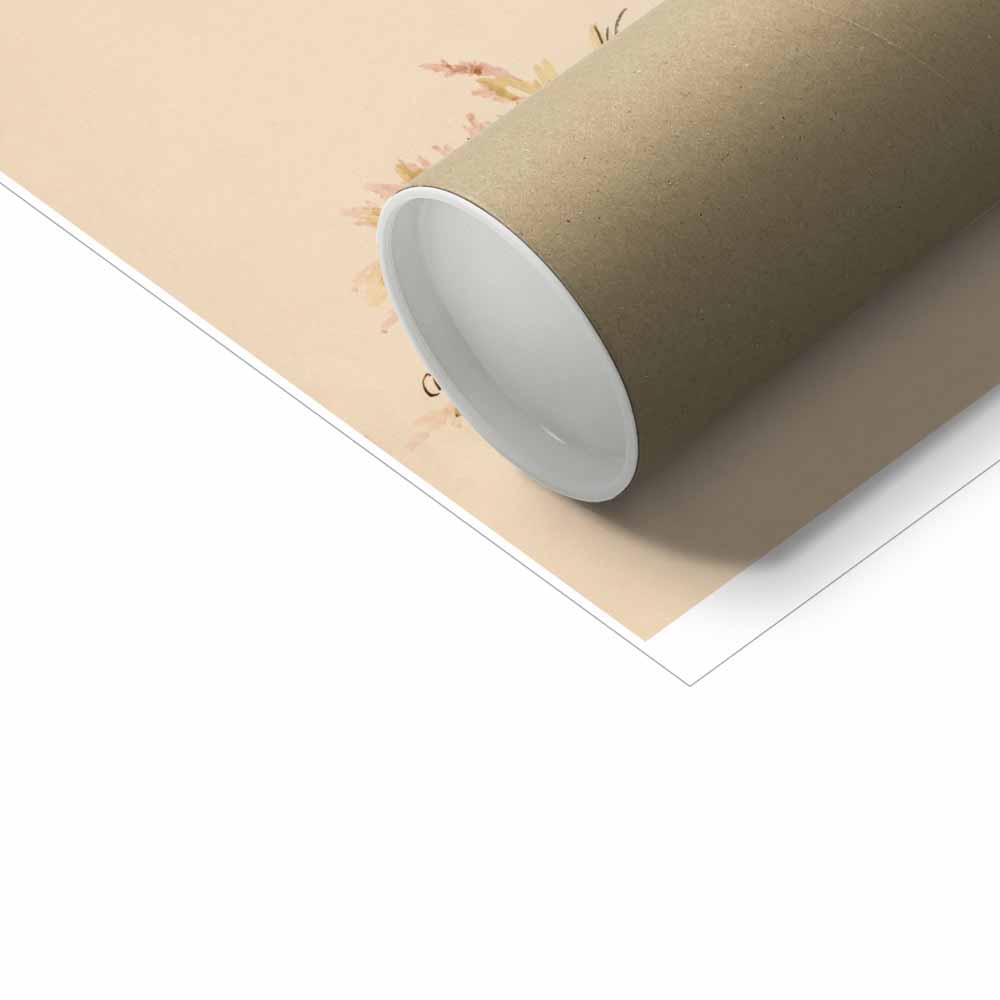 Red Grouse Fine Art Print Packaging