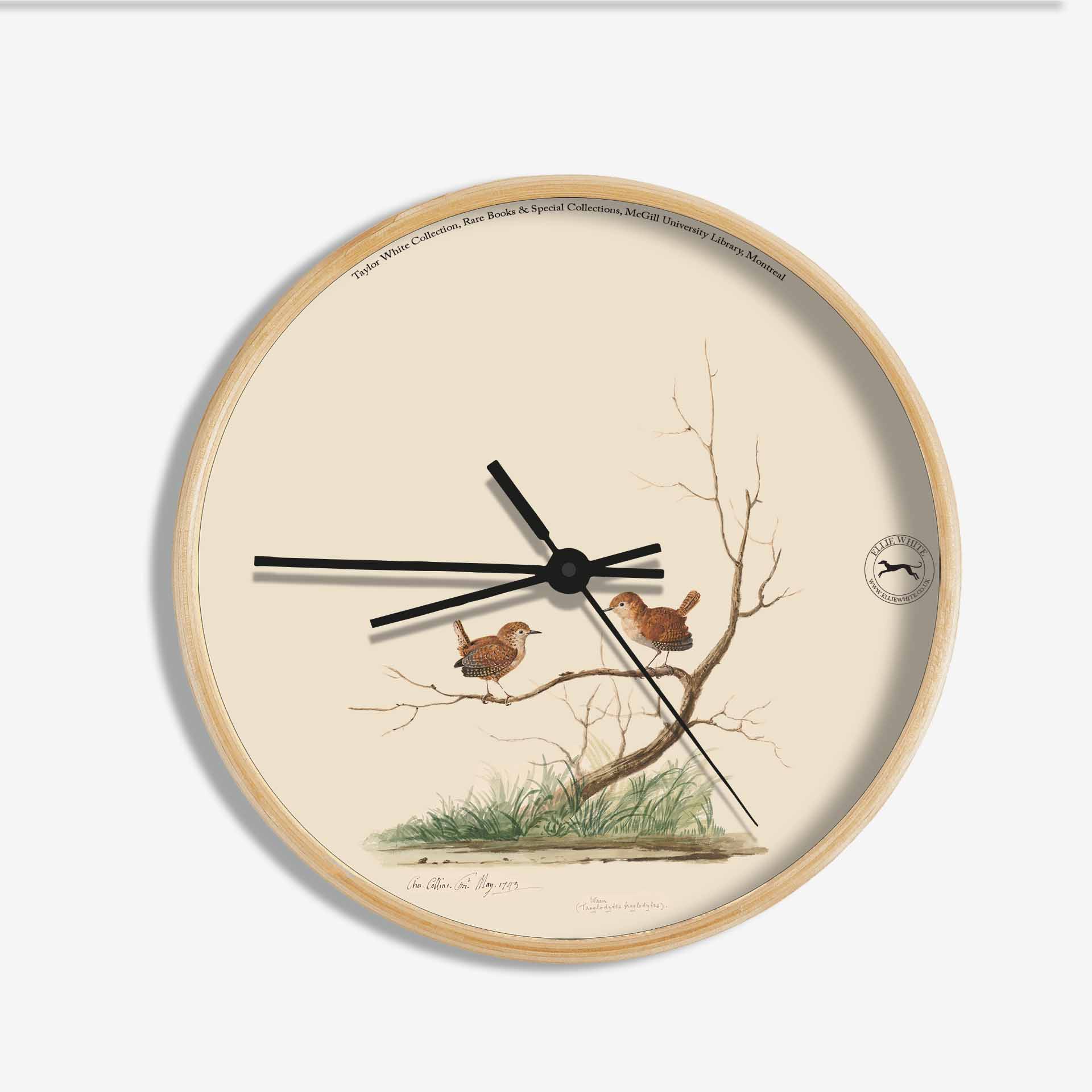 Featured image for “Wren Wall Clock”